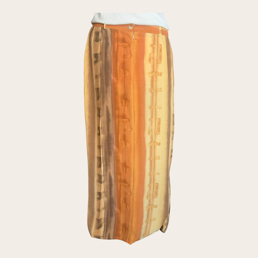 Vintage Kwinna Skirt 40 L 100% Viscose