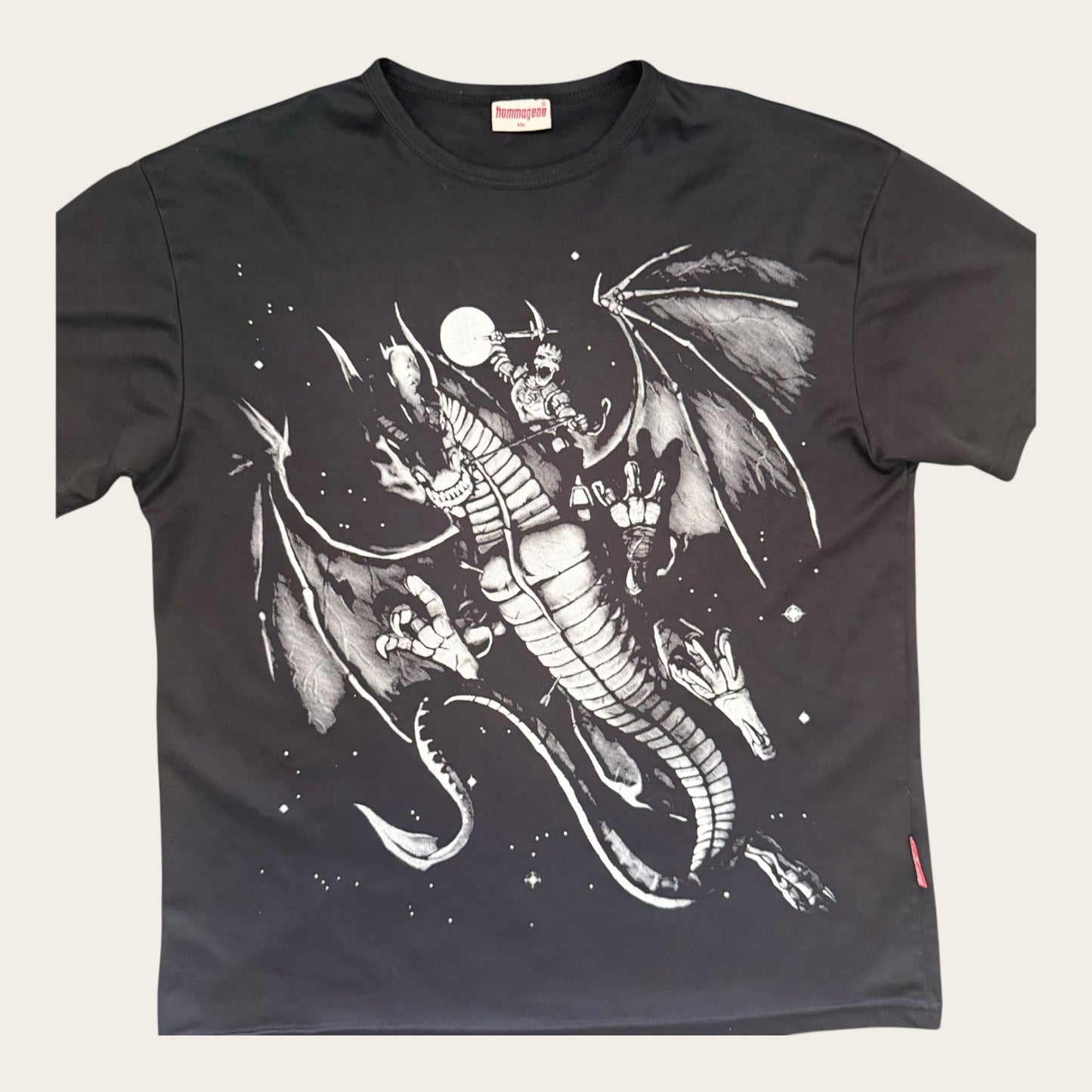 T-Shirt Hommagene XXL XL 42/44 motyw smoka