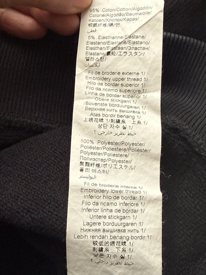 Czarna Bluza Kenzo Tygrys / Tiger Embroidery M 100% Bawełna Crewneck