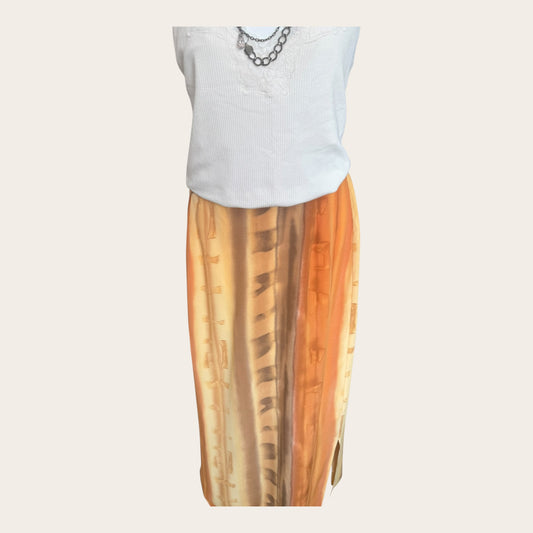 Vintage Kwinna Skirt 40 L 100% Viscose