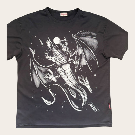 T-Shirt Hommage XXL XL 42/44 dragon motif