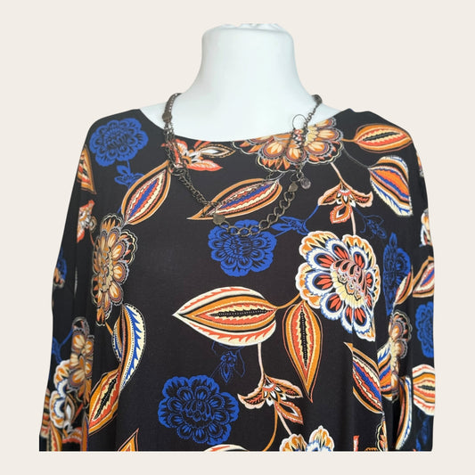 Evans blouse tunic XXL 46 48 oversized