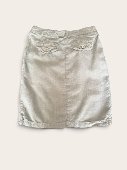 Spódnica vintage Donaldson khaki 38 M second hand | TrickandChic