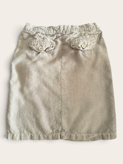 Spódnica vintage Donaldson khaki 38 M second hand | TrickandChic