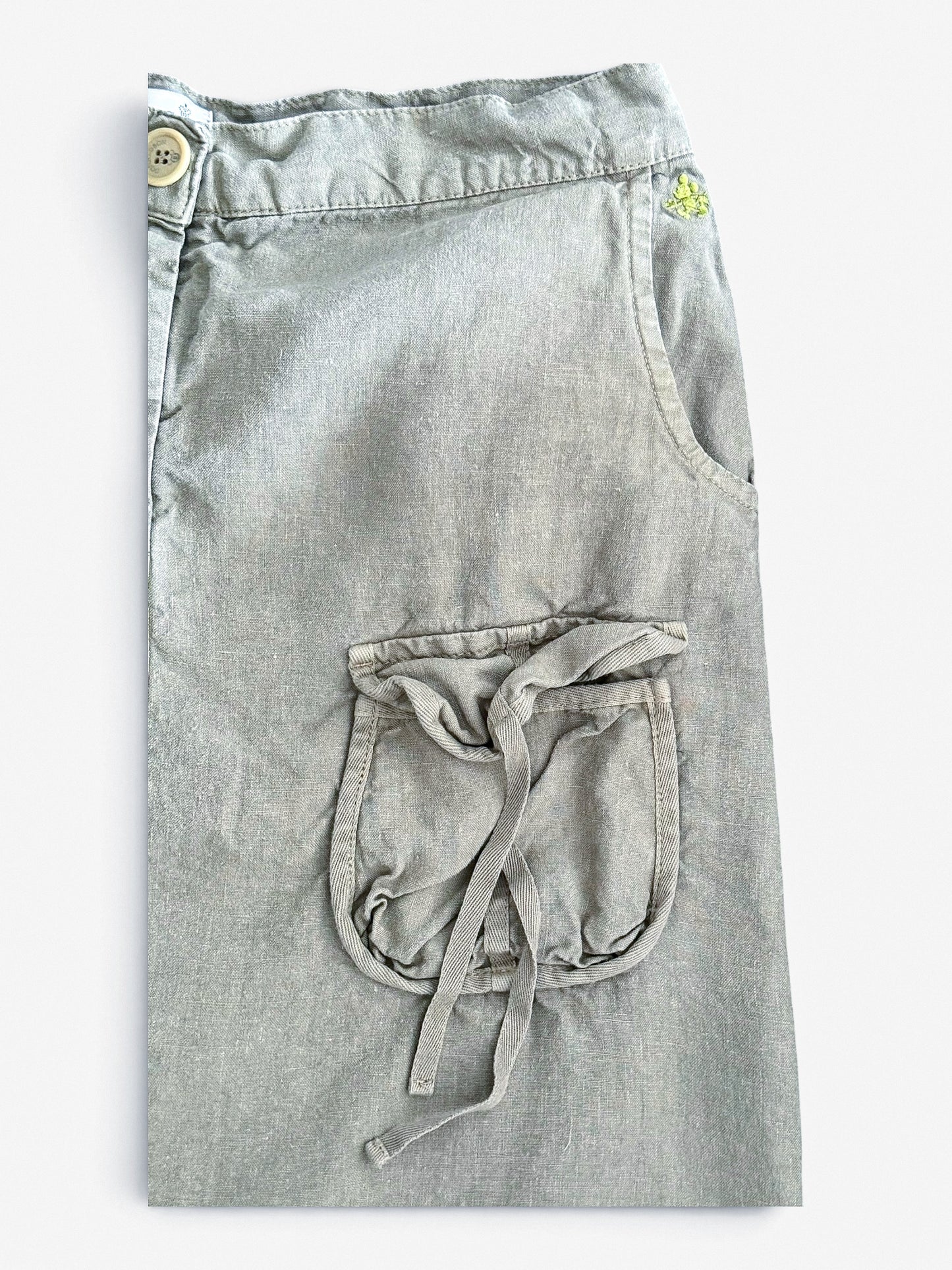 Spódnica vintage Donaldson khaki 38 M second hand | TrickandChic