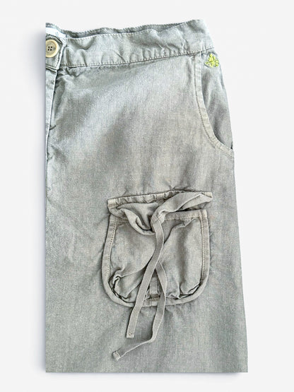 Spódnica vintage Donaldson khaki 38 M second hand | TrickandChic