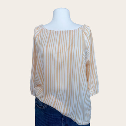 Bluzka Laura Torelli rozmiar L/XL 44 paski wiskoza
