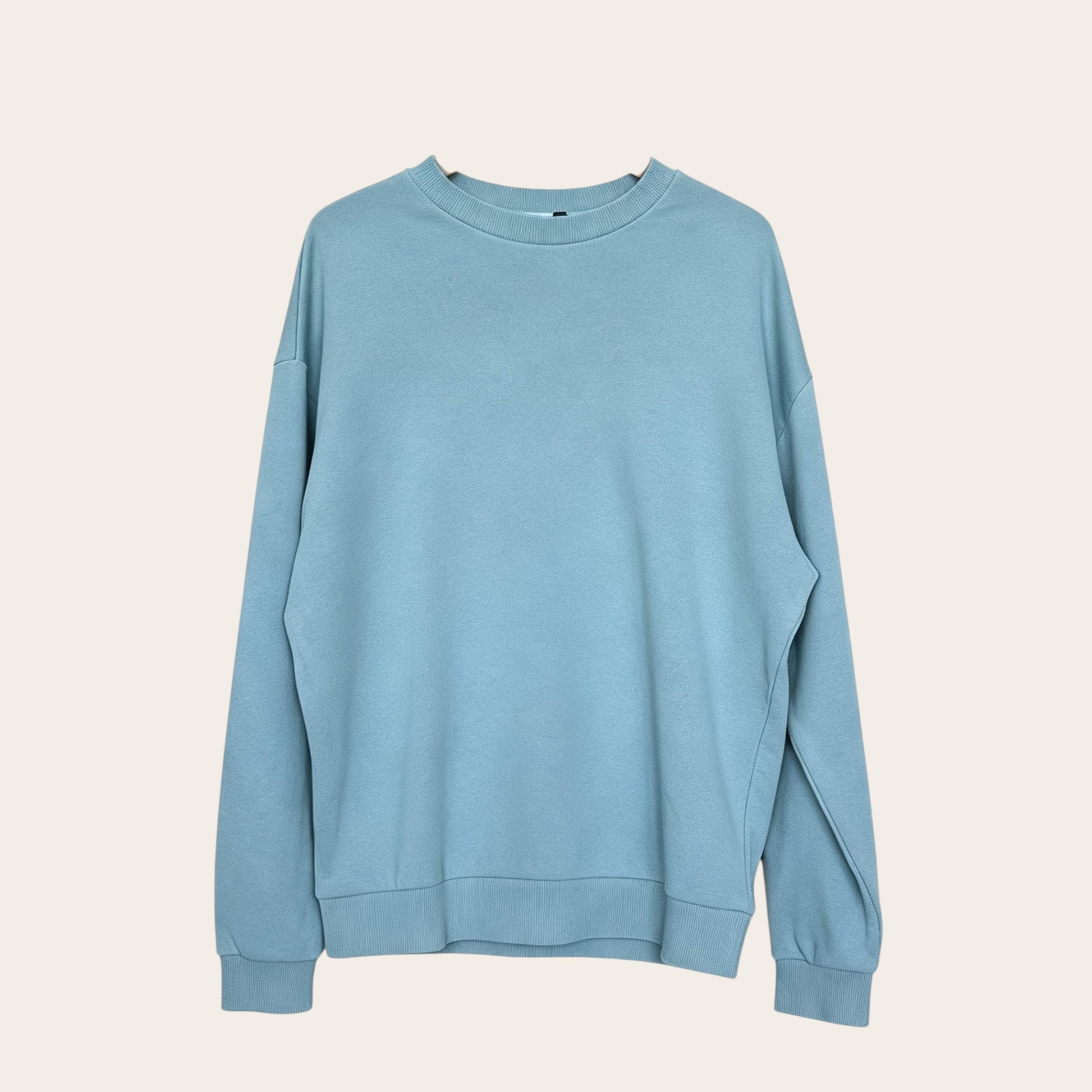 Unrivalled Supply bluza oversize błękitna – widok z przodu