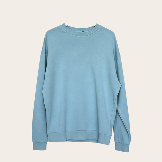 Unrivalled Supply bluza oversize błękitna – widok z przodu